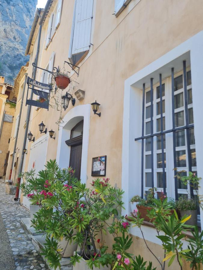 Le Baldaquin Bed and Breakfast Moustiers-Sainte-Marie Exteriör bild
